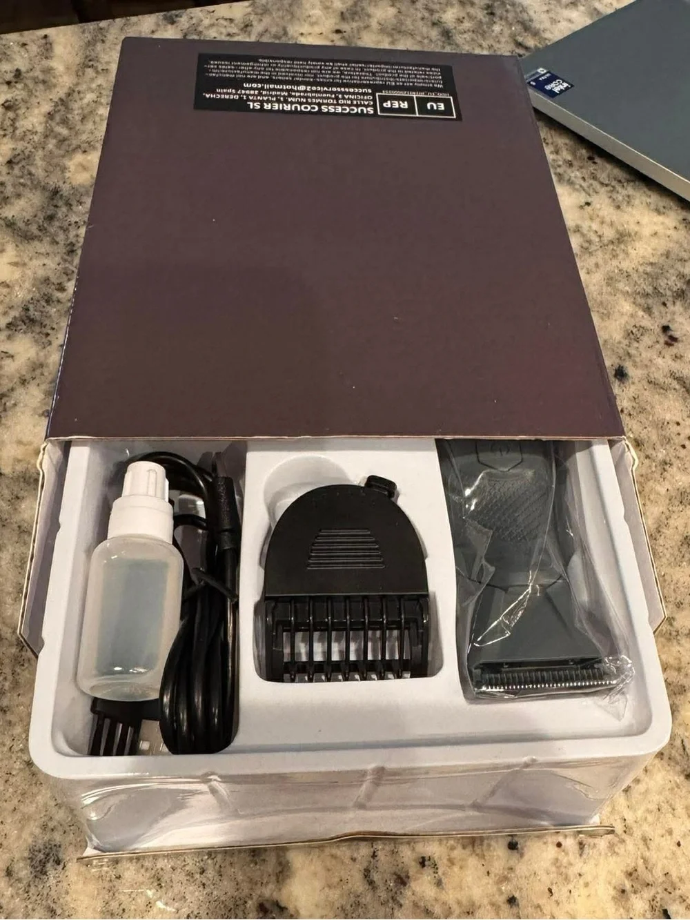 Electric groin & body Trimmer KIT  NEW IN BOX